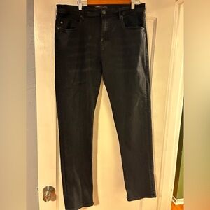 Liverpool Men's Relaxed Straight Bullet Dark Jeans (38W,34L)